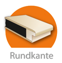 Innentür mit Rundkante