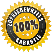 100% Zufriedenheitsgarantie